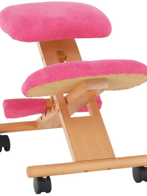 Ergonomická klekačka GROCO růžová/ buk Víkendová Akce