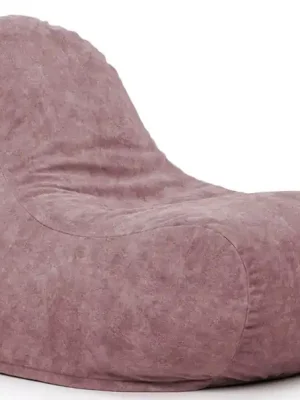 Cenově Výhodný sedací vak Relax, snímatelný potah - Chill Lesní růže