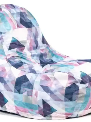 Bezpečná Platba sedací vak Relax, snímatelný potah - vzor Pastel