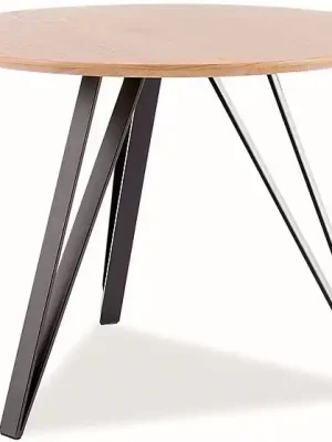 Zlevněný Jídelní kulatý stůl Tetis dub 100 cm