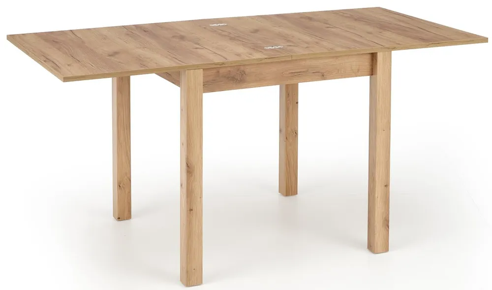 Zlevněný Jídelní rozkládací stůl GRACJAN dub craft 80-160x80 cm