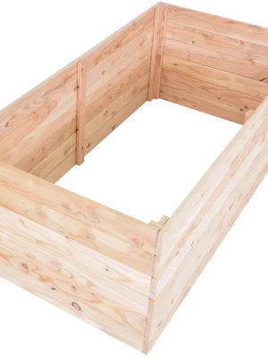 Záhon vyvýšený PREMIUM MODŘÍN 135x70x50cm dřevěný Must-Have