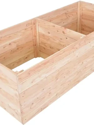 Záhon vyvýšený PREMIUM MODŘÍN, 160x70x50cm dřevěný Výhodná Nabídka