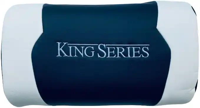 Značkový DXRACER - Bederní polštářek King series černo-bílý