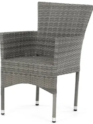 zahradní židle AZC-S2118 GREY šedá, polyratan Bezpečná Platba