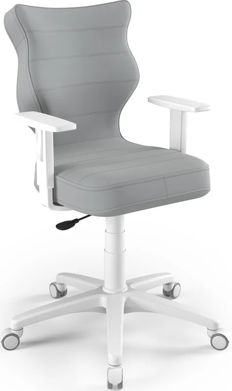 Výhodná Nabídka Dětská židle DUO White 6, šedá Velvet 03