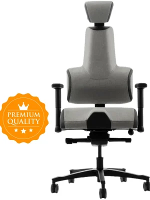 Zdravotní ergonomická židle Therapia Energy+ Black Color Collection – pro dlouhé sezení 8–12 h Hit Sezóny