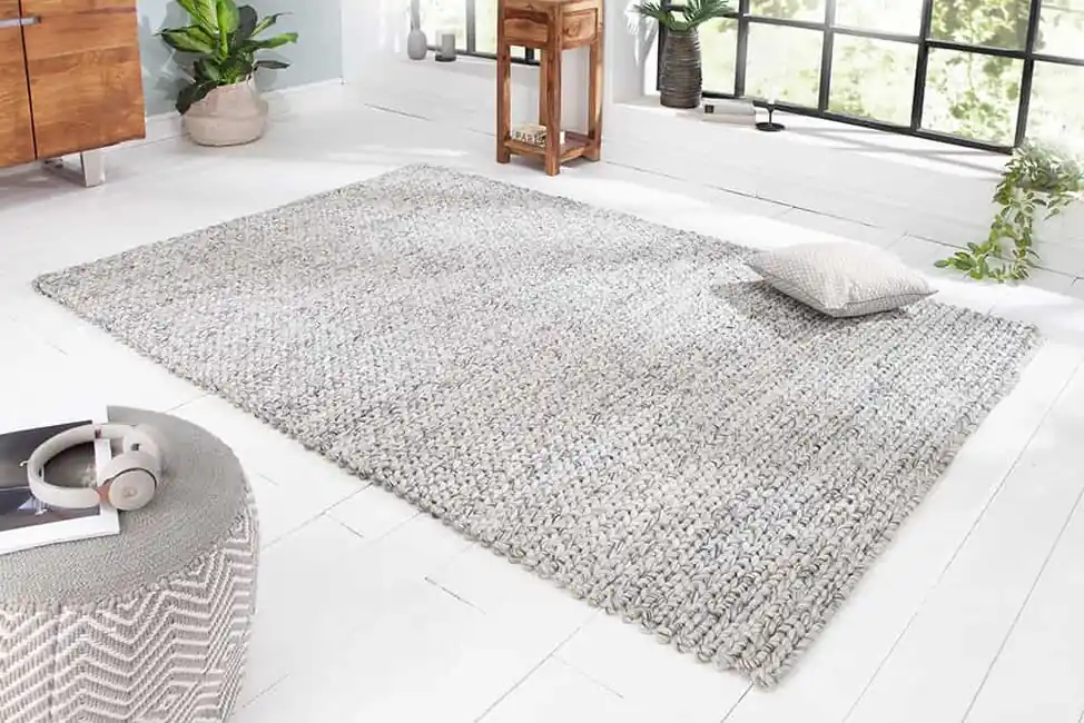 Designový vlněný koberec Infinity Home šedá 240x160cm Nová Kolekce