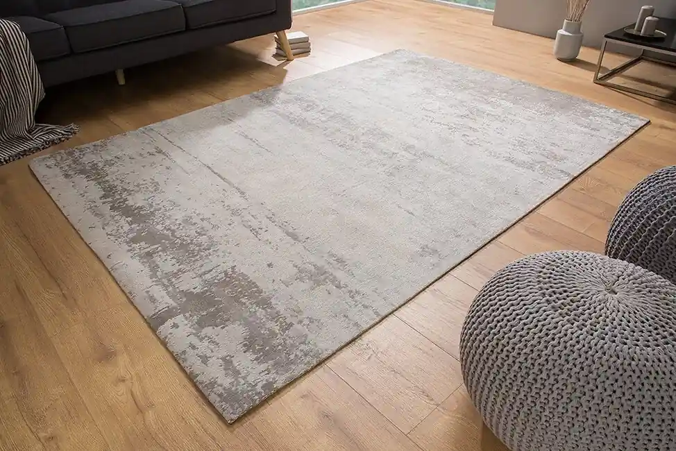 Designový bavlněný koberec Modern Art béžovo-šedá 240x160cm Tovární Cena