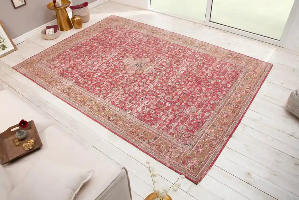 Zlevněný Orientální bavlněný koberec Old Marrakesch XXL červená béžová 350x240cm