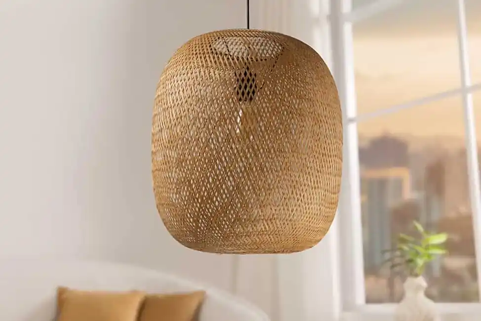 Designové závěsné svítidlo z přírodního bambusu Bamboo Nature 50cm Finální Výprodej