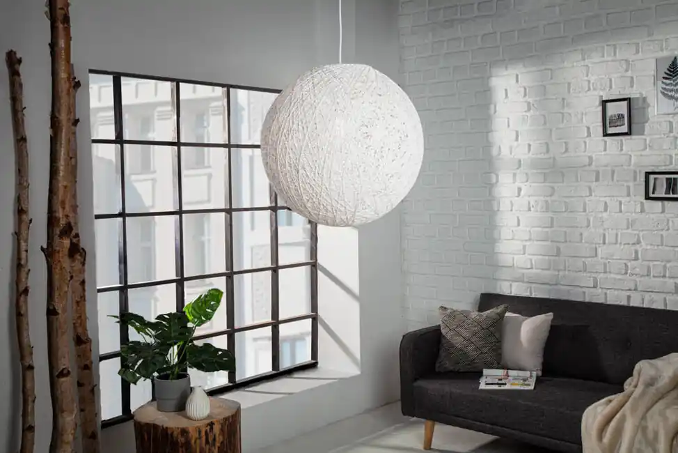Designové závěsné svítidlo Cocooning L bílé 45cm Must-Have