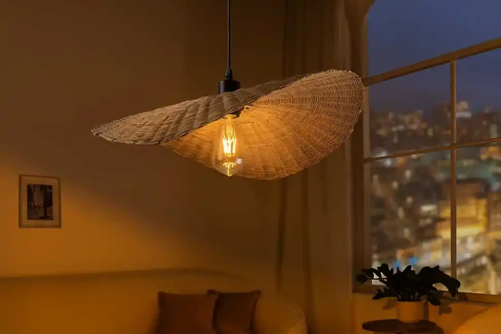 Novinka Designové závěsné svítidlo z přírodního bambusu Bamboo 50cm