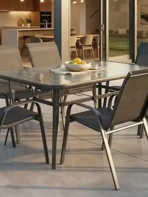 Zahradní sestava Alicante šedá pro 6 osob Hit Sezóny
