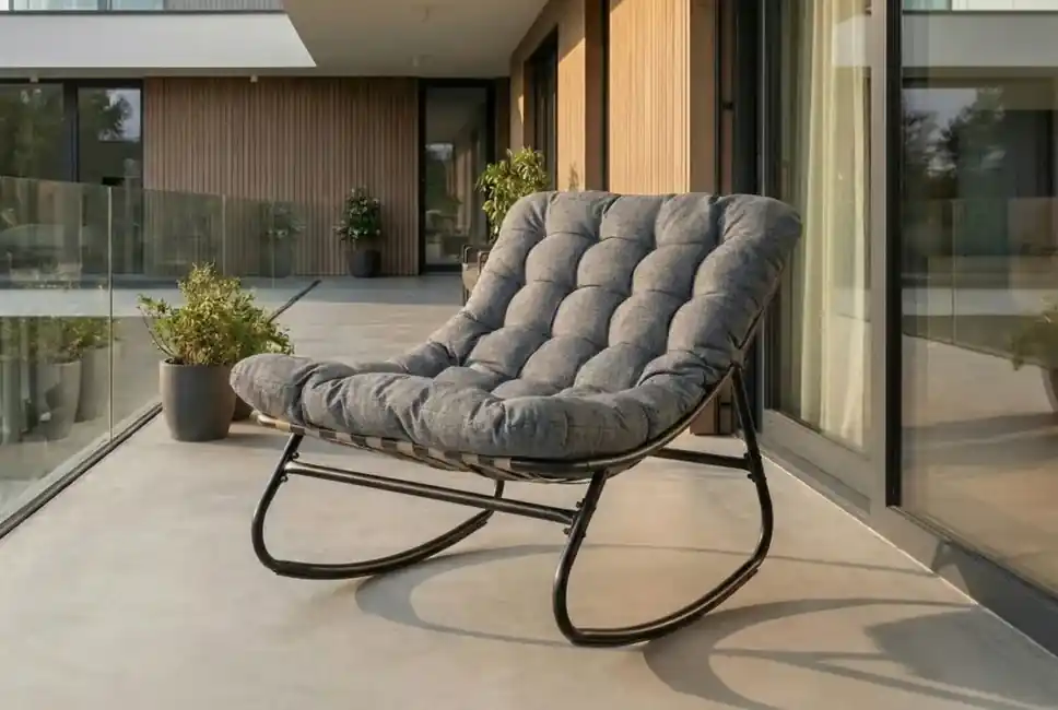 Zahradní houpací křeslo Nimbus Šedé – Moderní design a absolutní pohodlí Omezená Nabídka