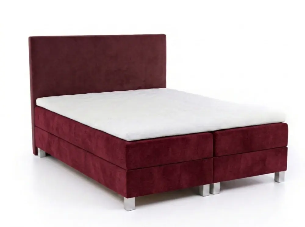 Postel 220x220 boxspring Dita kontinentální americká - výběr barev Rychlé Dodání