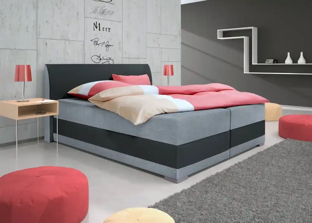 Levný Postel boxspring Twister 100x200 - výběr barev