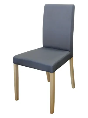 Židle PRIMA šedá/světlé nohy Výhodná Nabídka