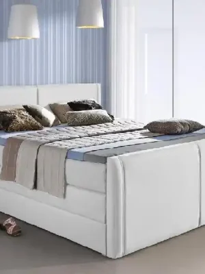 Zlevněný Postel boxspring Porto 100x200 s úložným prostorem - výběr barev