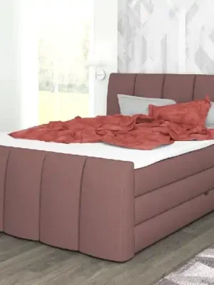 Značkový Postel boxspring London 100x220 s úložným prostorem - výběr barev