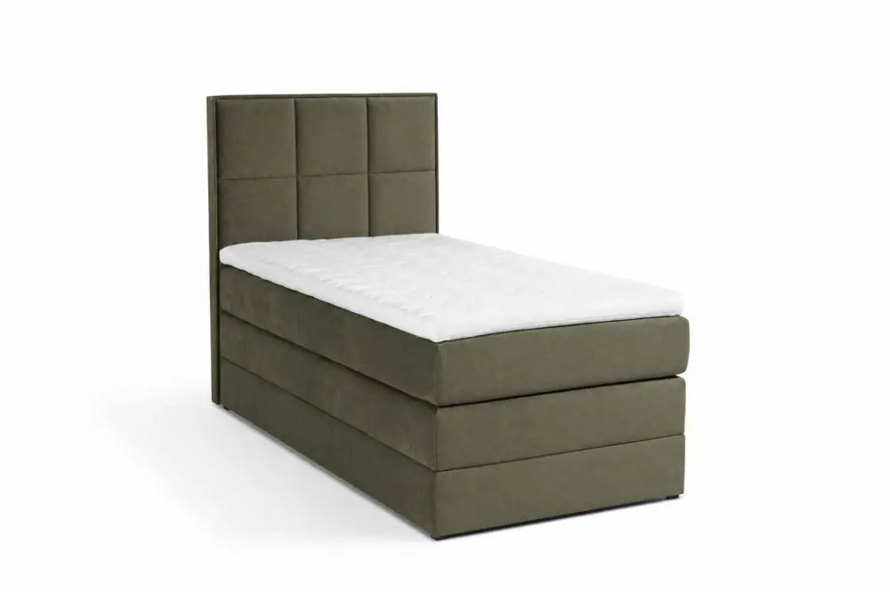 Postel boxspring Samara 90x220 s úložným prostorem - výběr barev Originální