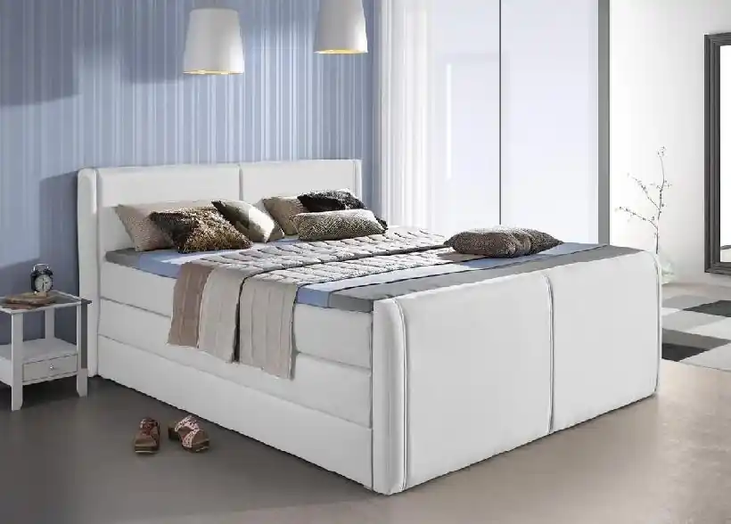 Postel boxspring Porto 110x220 s úložným prostorem - výběr barev Akce