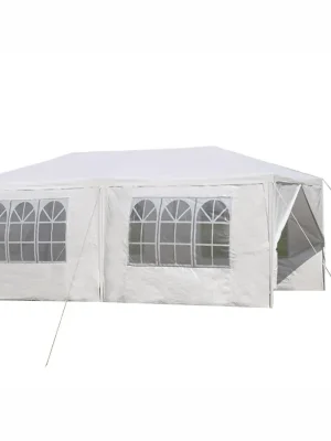 Autentický Zahradní párty stan, bílá, 3x6 m, TEKNO TYP 2