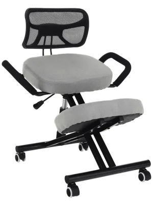 Akční Nabídka Ergonomická kľakačka, šedohnědá taupe / černá, RUFUS