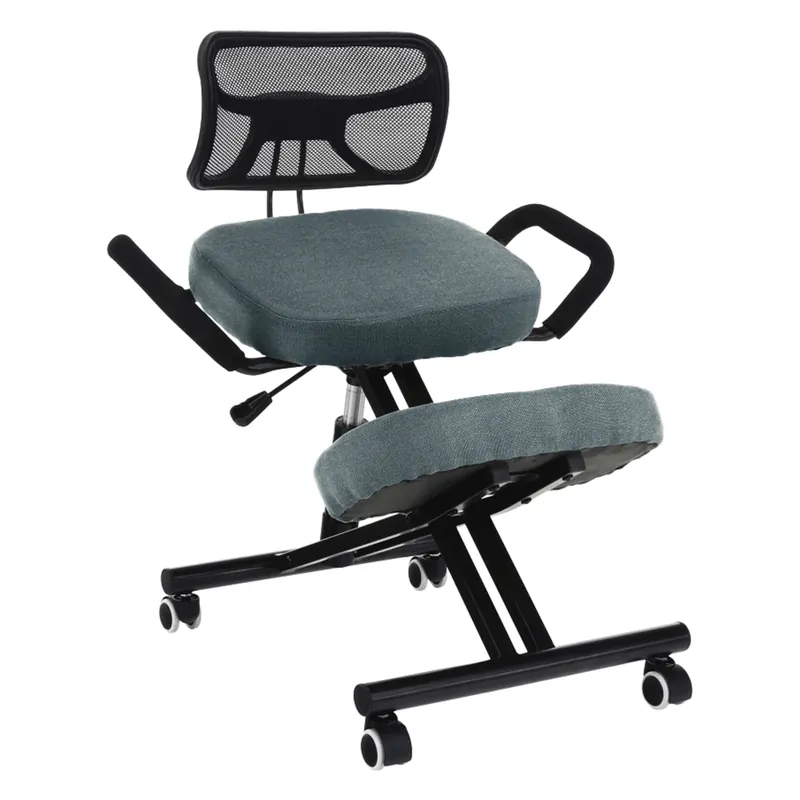 Ergonomická klekačka, šedá/černá, RUFUS Víkendová Akce