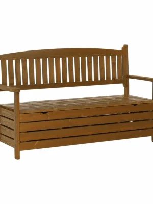 Zahradní lavička, hnědá, 150cm, AMULA Zlevněný