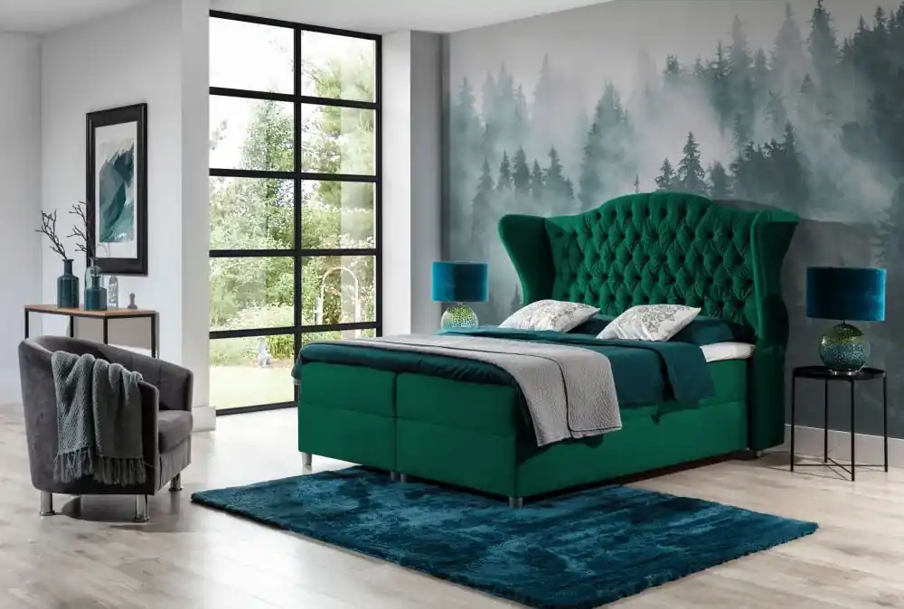Pouze Dnes Postel boxspring Lena 180x200 cm - výběr barev