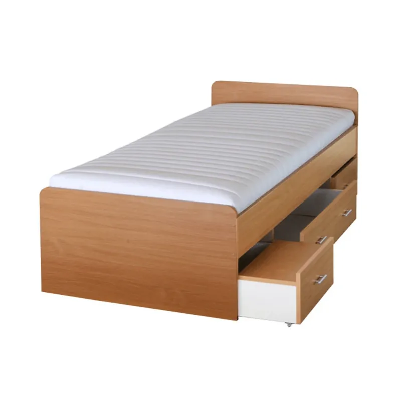 Postel, buk, 90x200, DUET Must-Have
