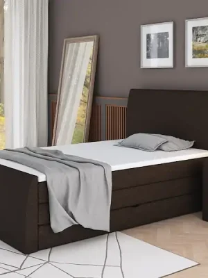 Značkový Postel boxspring Preston 100x200 s úložným prostorem - výběr barev