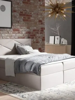 Značkový Postel boxspring Riviera 120x200 cm - výběr barev