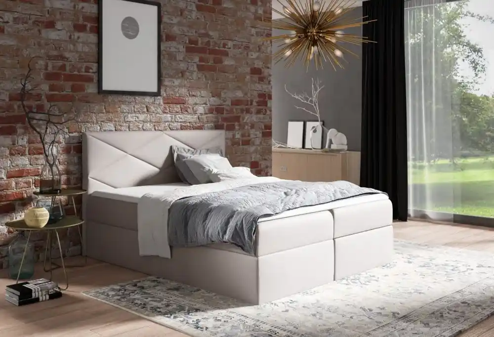 Značkový Postel boxspring Riviera 120x200 cm - výběr barev