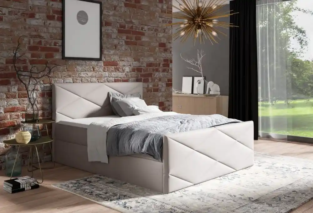 Finální Výprodej Postel boxspring Riviera Lux 120x200 cm - výběr barev