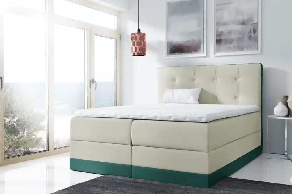 Koupit Online Postel boxspring Real 120x200 cm - výběr barev