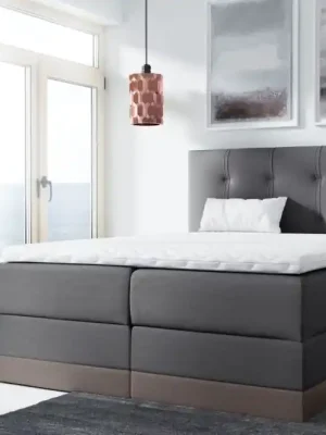 Značkový Postel boxspring Real 180x200 cm - výběr barev