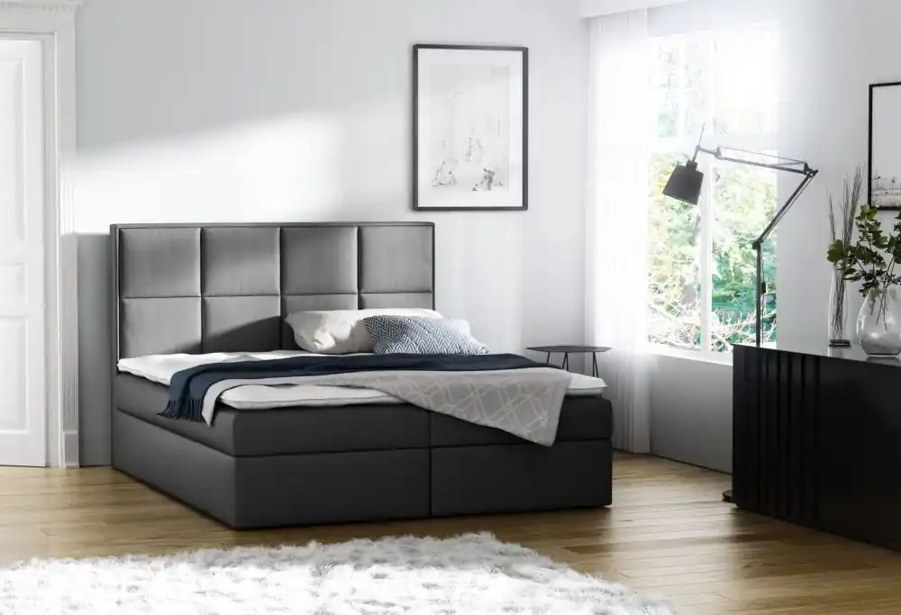 Boxspring postel Luna 160x200 cm - výběr barev Nejlepší Volba