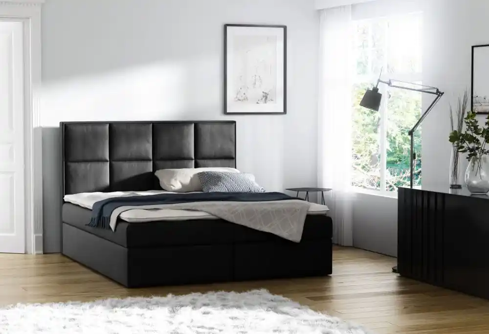 Boxspring postel Luna 200x200 cm - výběr barev Odeslání Ihned