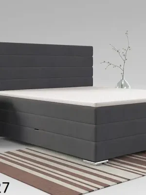 Značkový Postel boxspring Lincoln 200x200 s úložným prostorem - výběr barev