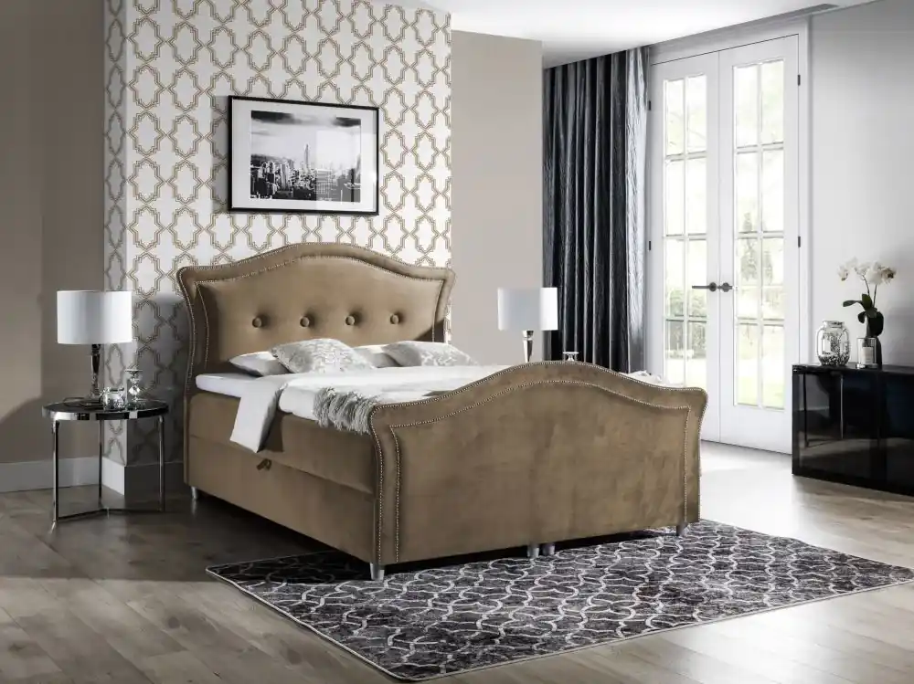 Boxspring postel Best Lux 120x200 cm - výběr barev Objednat Nyní