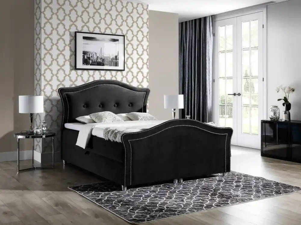 Omezená Nabídka Boxspring postel Best Lux 160x200 cm - výběr barev
