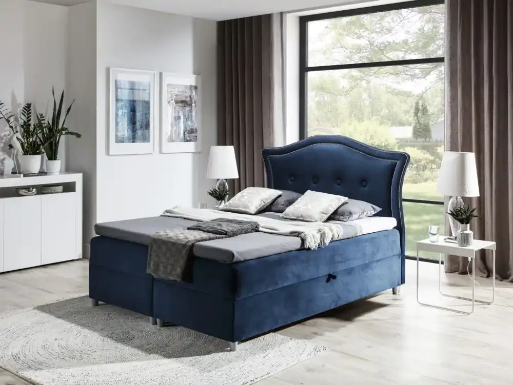 Boxspring postel Best 140x200 cm - výběr barev Jen Po Omezenou Doba