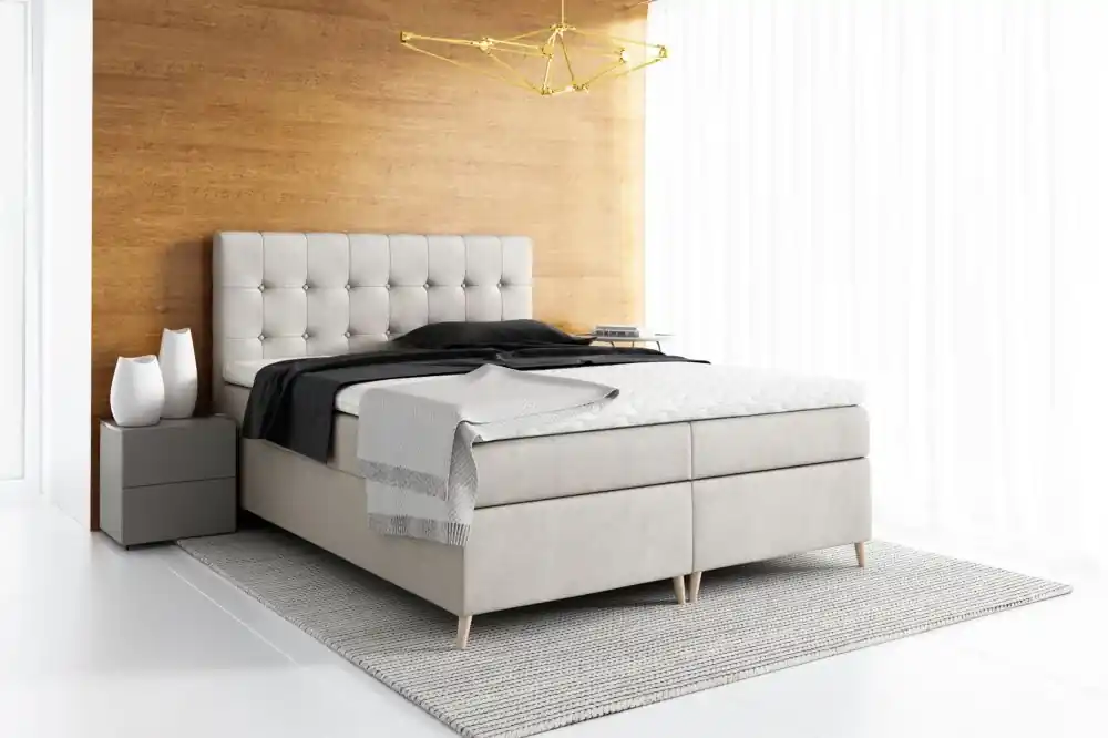 Nová Kolekce Boxspring postel 200x200 Armani - výběr barev