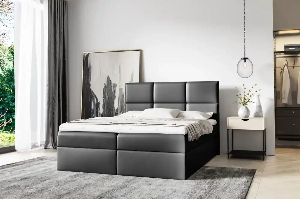 Odeslání Ihned Postel boxspring Ikarus 200x200 cm - výběr barev