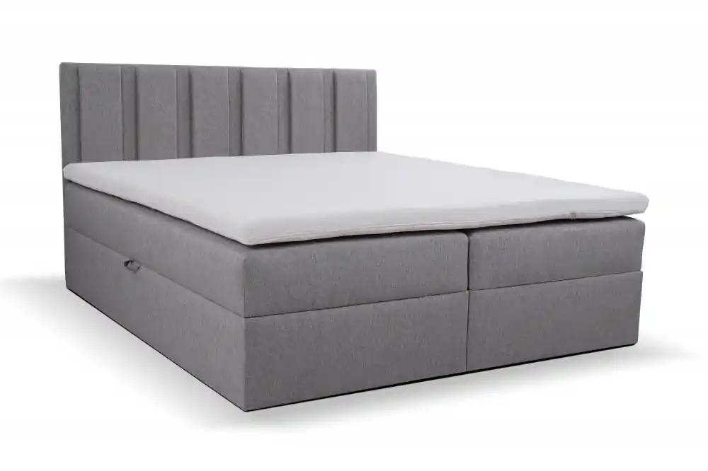 Postel boxspring Giza 220x220 s úložným prostorem - výběr barev Zlevněný