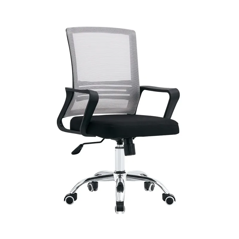 Akční Nabídka Kancelářská židle, síťovina šedohnědá TAUPE/látka černá, APOLO 2 NEW