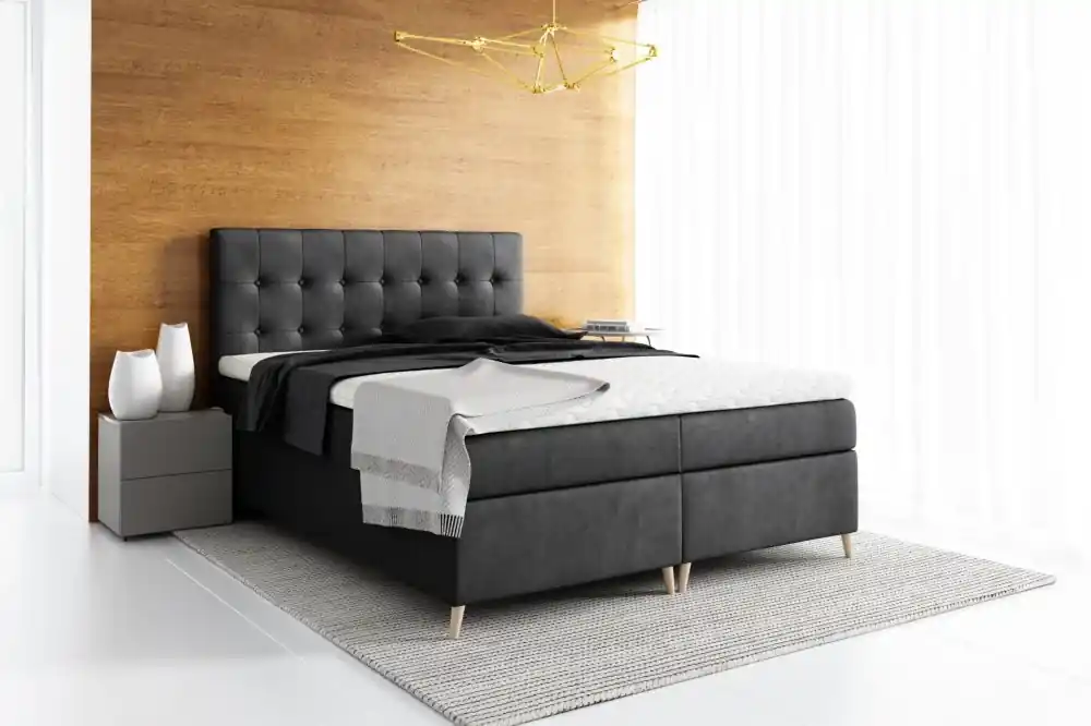 Originální Boxspring postel 220x200 Armani - výběr barev