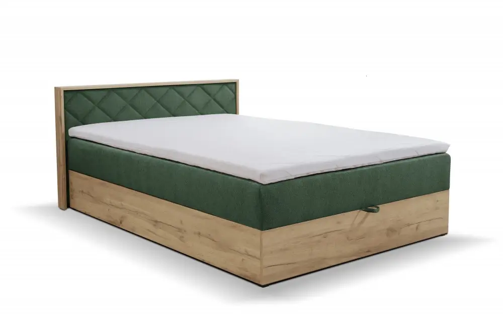 Postel boxspring Palermo 120x200 cm s úložným prostorem Speciální Cena